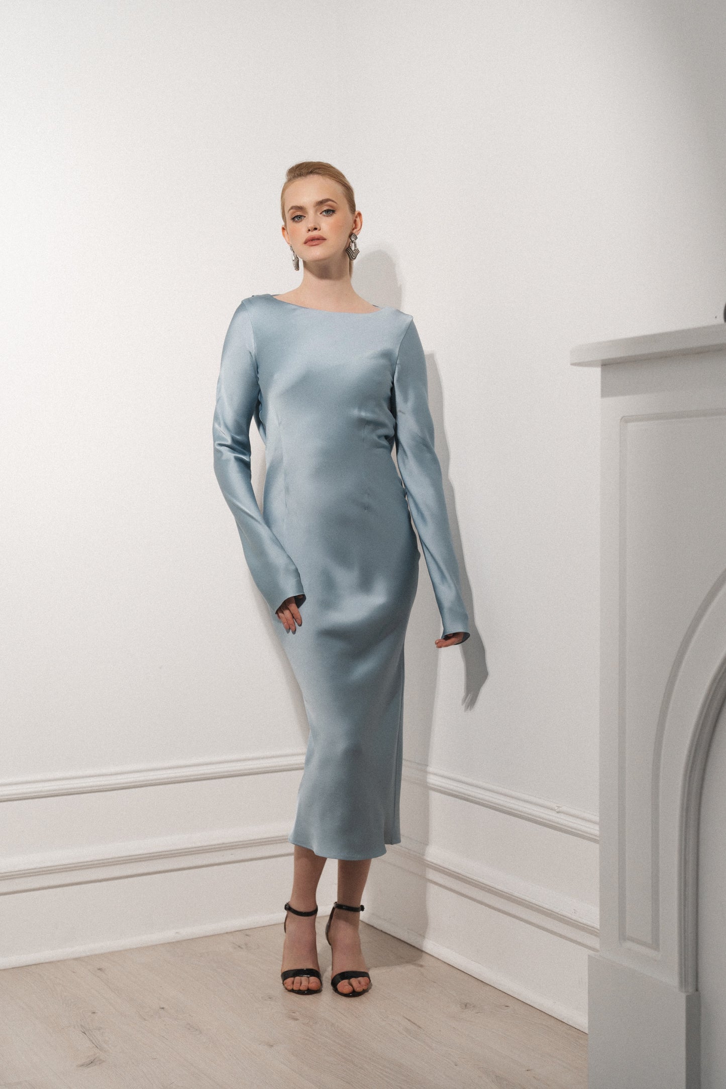 ADELE DRESS BLUE