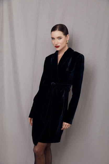 VIVIENNE VELVET DRESS